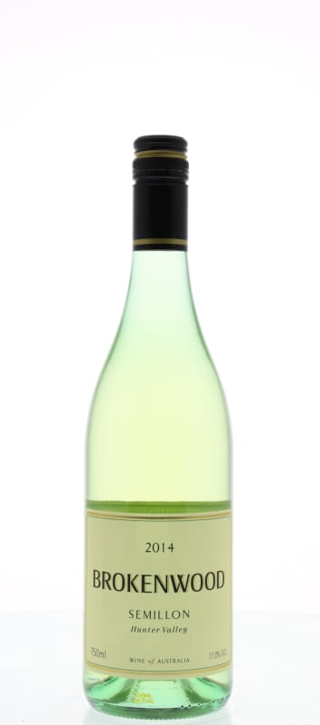 Brokenwood Hunter Valley Semillon 2014 Front Bottle Shot