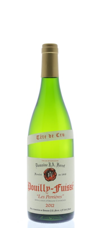 Domaine Ferret Pouilly-Fuisse Les Perrieres 2012 Front Bottle Shot