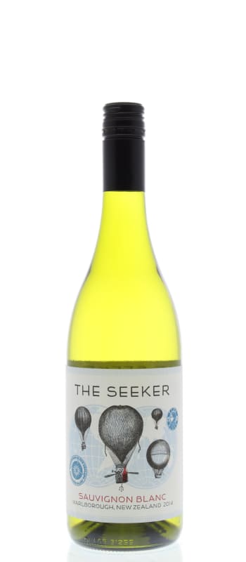 The Seeker Sauvignon Blanc 2014 Front Bottle Shot