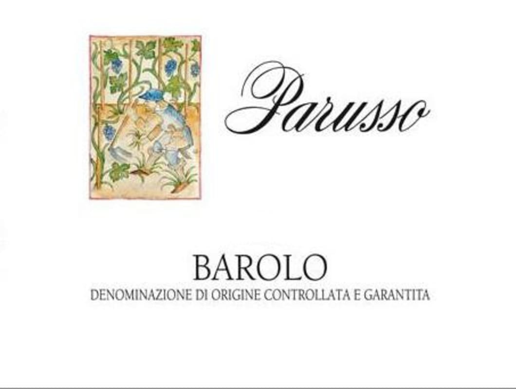Parusso Barolo 2010 Front Label