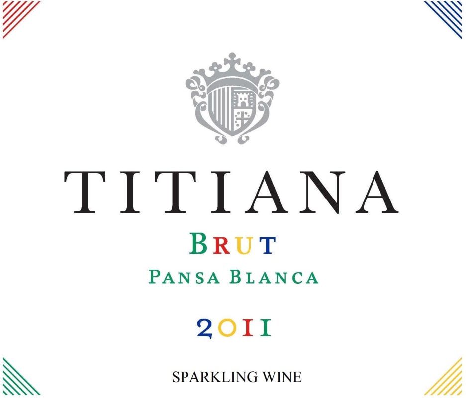 Parxet Titiana Brut Pansa Blanca 2011 Front Label