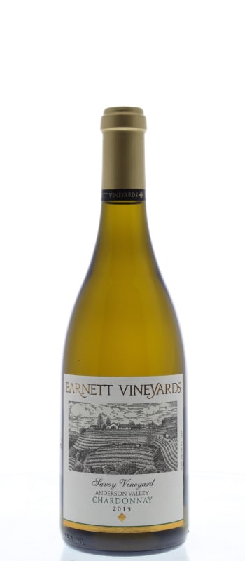 Barnett Vineyards Savoy Vineyard Chardonnay 2013 Front Bottle Shot