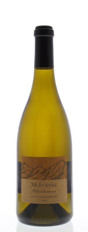 McIntyre Santa Lucia Highlands Chardonnay 2013 Front Bottle Shot