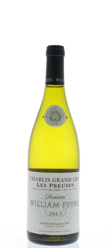 William Fevre Chablis Les Preuses Grand Cru 2013 Front Bottle Shot