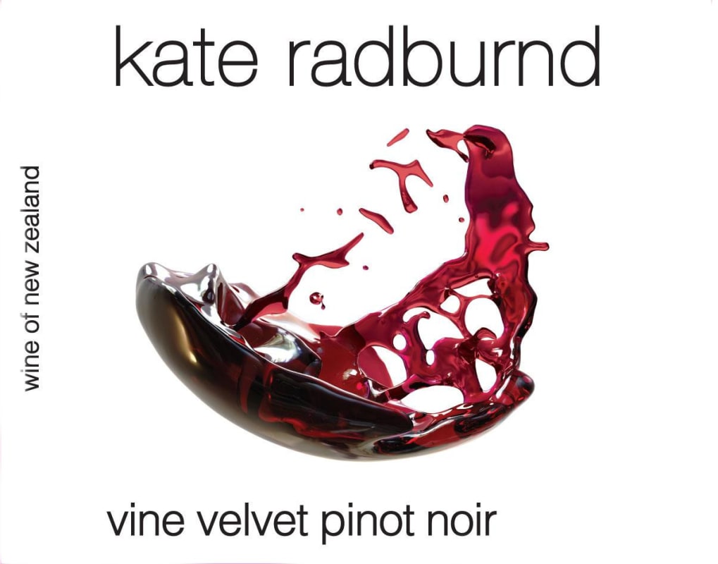C.J. Pask Winery Kate Radburnd Vine Velvet Pinot Noir 2014 Front Label