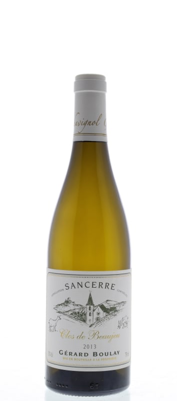 Gerard Boulay Sancerre Clos de Beaujeu 2013 Front Bottle Shot