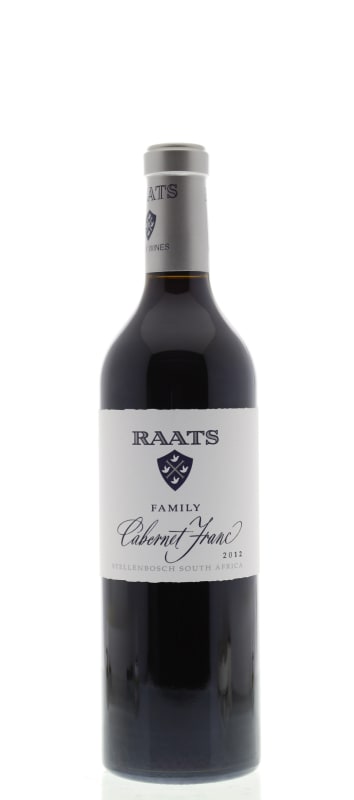 Raats Cabernet Franc 2012 Front Bottle Shot