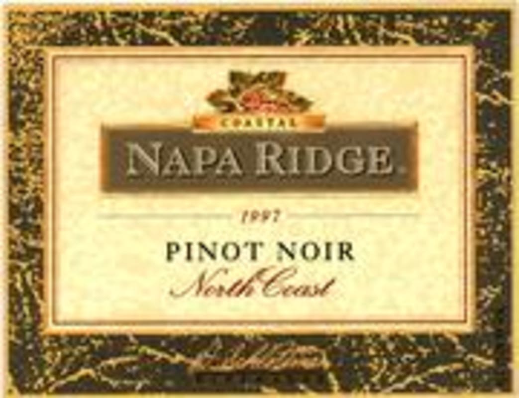 Napa Ridge Pinot Noir 1997 Front Label