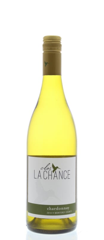 Clos LaChance Monterey County Chardonnay 2014 Front Bottle Shot
