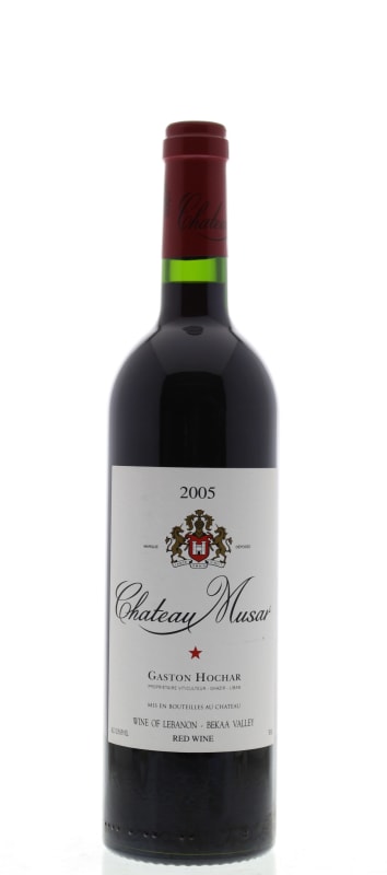 Chateau Musar Lebanon Rouge 2005 Front Bottle Shot