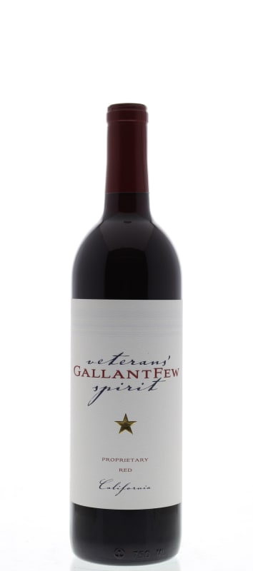 Veterans' Spirit GallantFew Proprietary Red Wine Front Bottle Shot