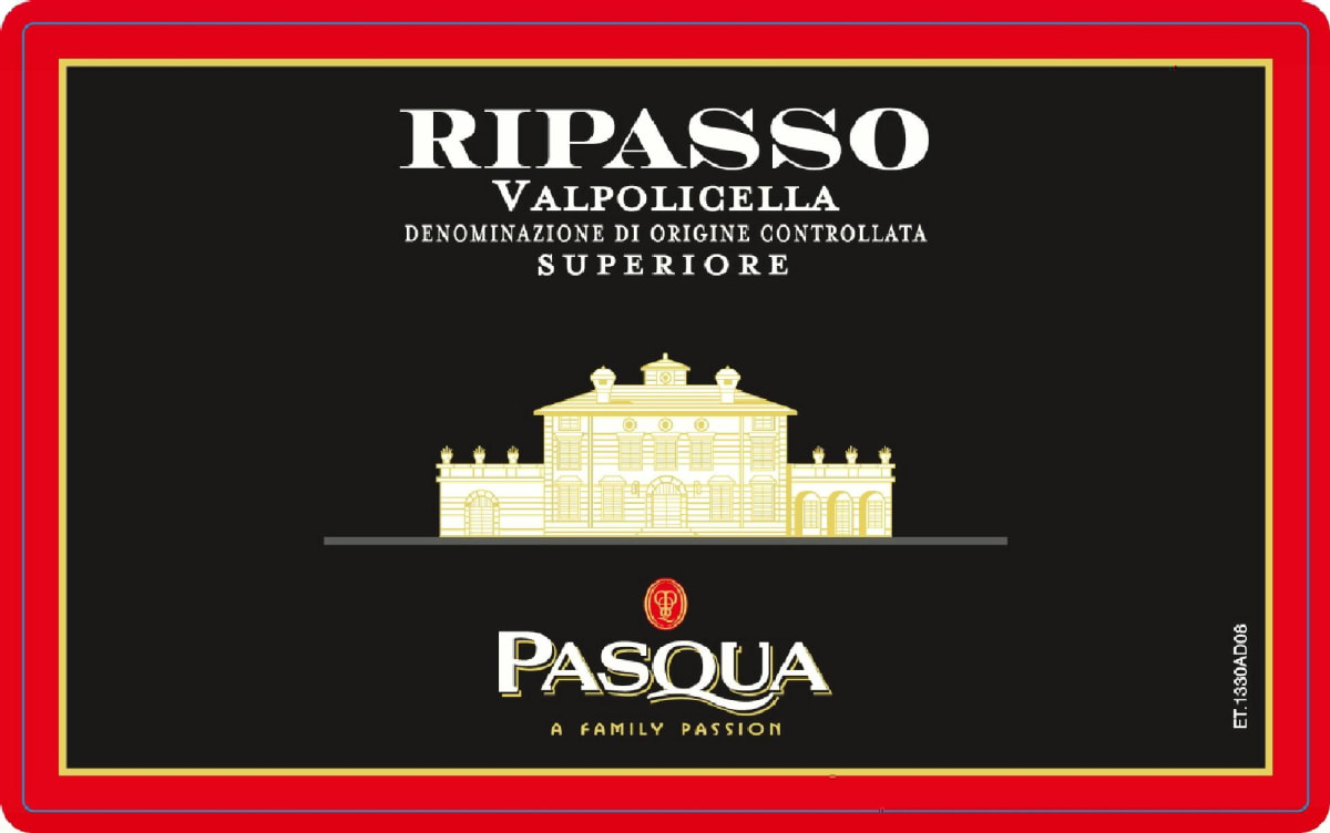 Pasqua Valpolicella Ripasso Superiore 2013 Front Label