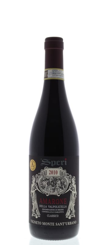 Speri Sant'Urbano Amarone della Valpolicella Classico 2010 Front Bottle Shot