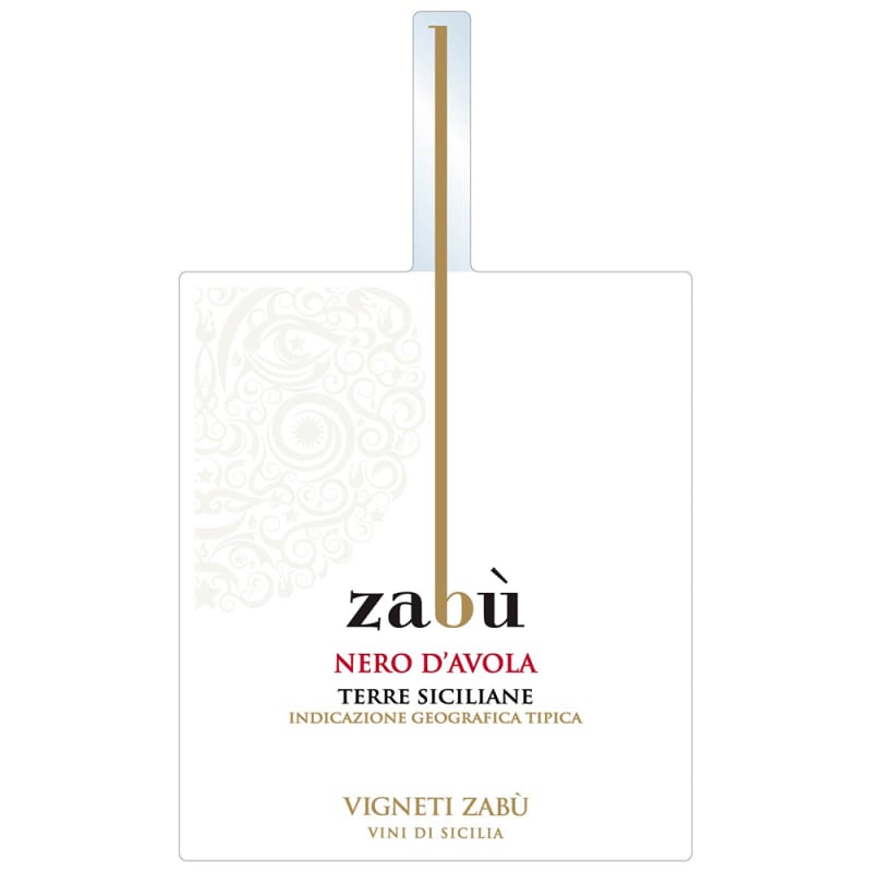 Vigneti Zabu Nero d'Avola 2013 Front Label
