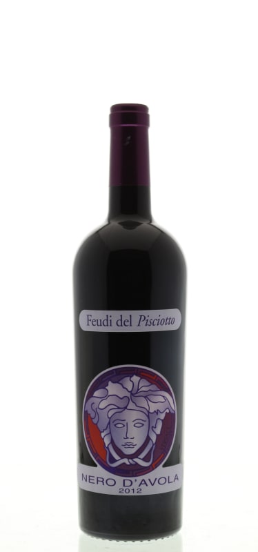 Feudi del Pisciotto Versace Nero d'Avola 2012 Front Bottle Shot