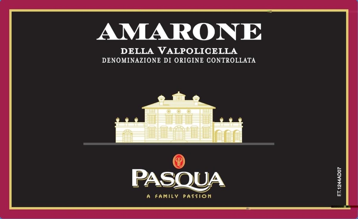 Pasqua Amarone della Valpolicella 2009 Front Label