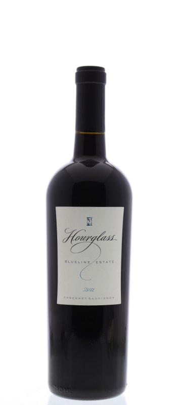 Hourglass Blueline Cabernet Sauvignon 2011 Front Bottle Shot