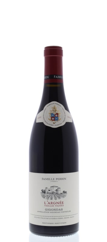 Famille Perrin Gigondas l'Argnee Vieilles Vignes 2012 Front Bottle Shot