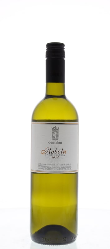 Gentilini Robola 2014 Front Bottle Shot