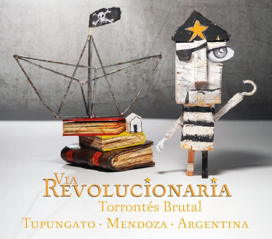 Passionate Wines Via Revolucionaria Torrontes Brutal 2013 Front Label