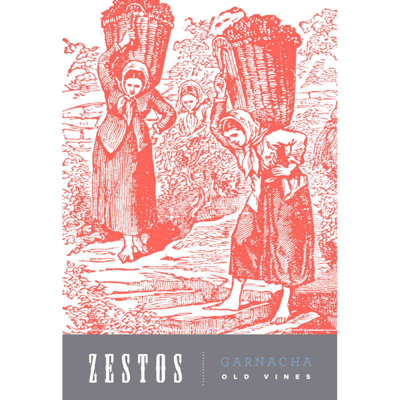 Zestos Rosado 2014 Front Label