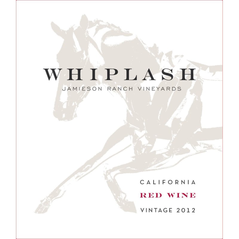 Jamieson Ranch Vineyards Whiplash Red Blend 2012 Front Label
