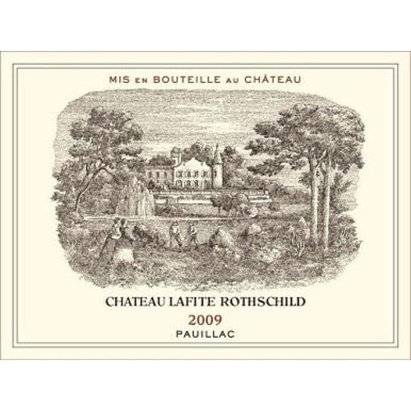 Chateau Lafite Rothschild (3 Liter Bottle) 2009 Front Label