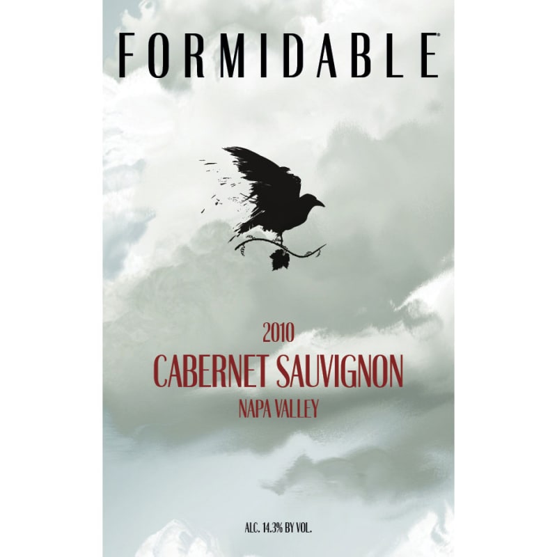 Formidable Cabernet Sauvignon 2010 Front Label
