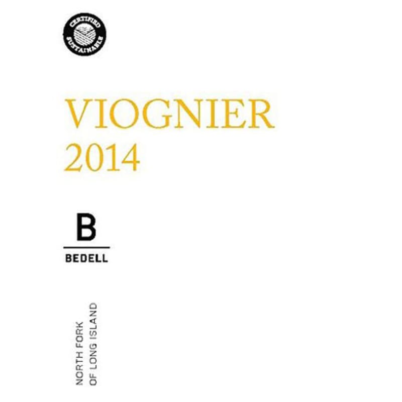 Bedell Cellars Viognier 2014 Front Label