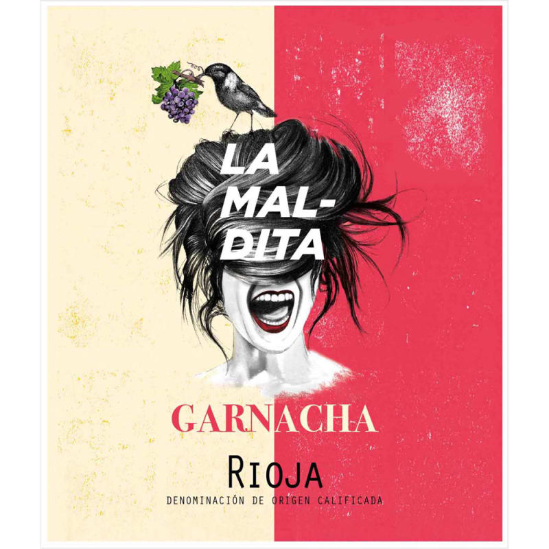 La Maldita Red 2014 Front Label