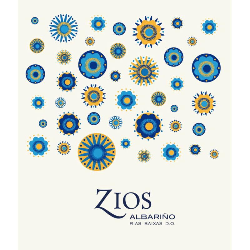 Lusco Zios Albarino 2014 Front Label
