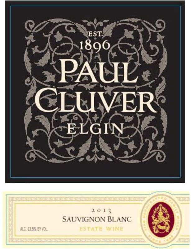 Paul Cluver Sauvignon Blanc 2013 Front Label