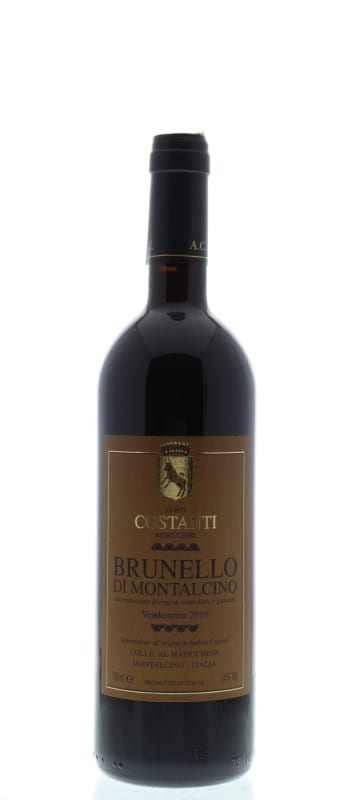 Conti Costanti Brunello di Montalcino 2010 Front Bottle Shot
