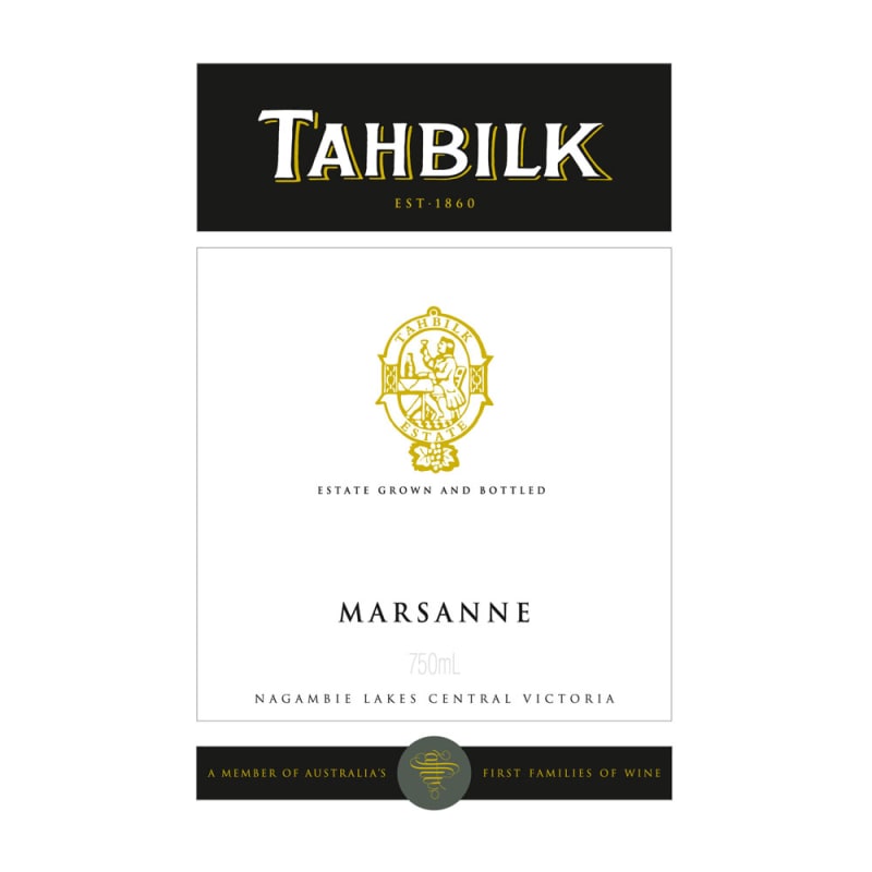 Tahbilk Museum Release Marsanne 2008 Front Label