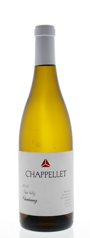Chappellet Chardonnay 2013 Front Bottle Shot