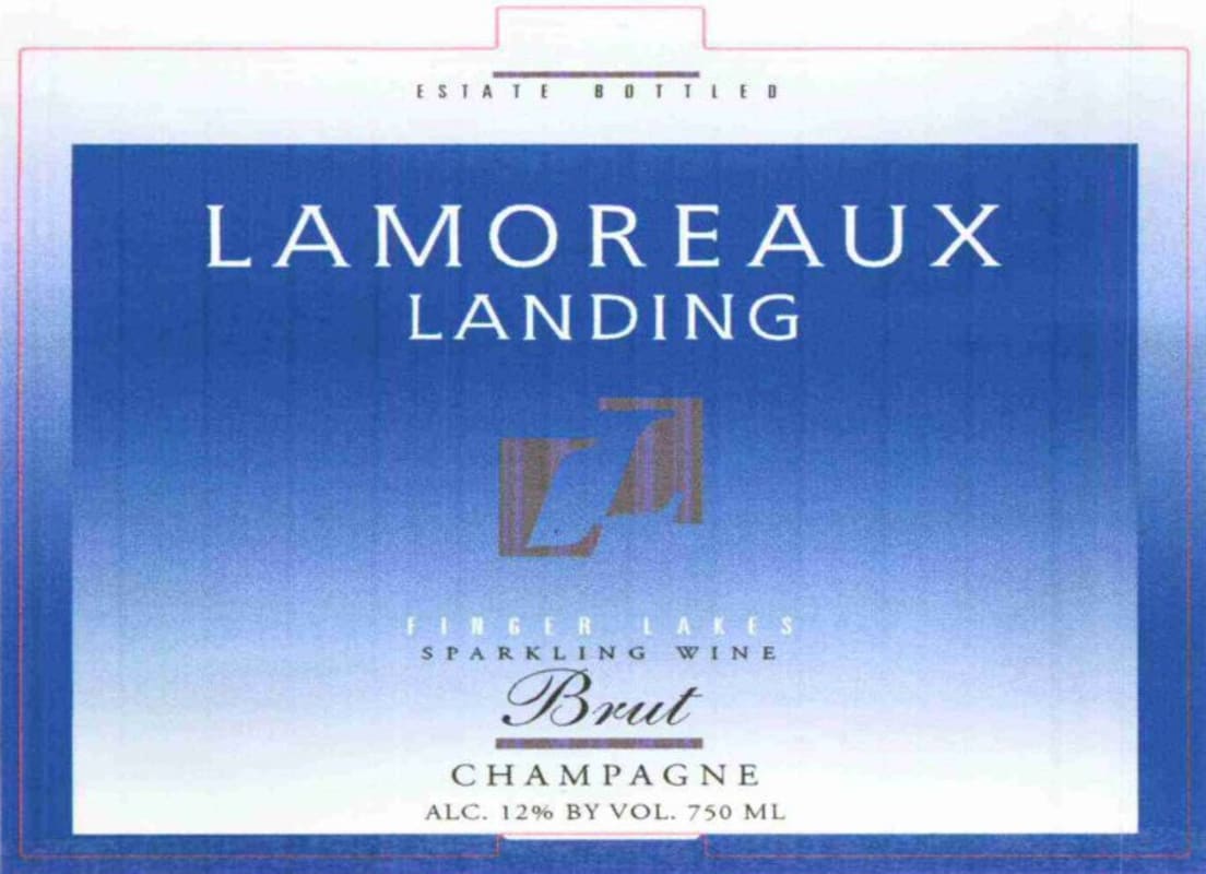 Lamoreaux Landing Brut 2009 Front Label
