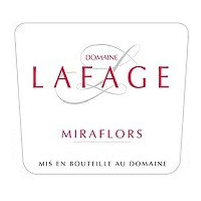 Domaine Lafage Miraflors Rose 2014 Front Label