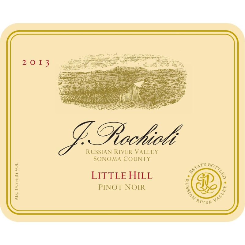 Rochioli Little Hill Pinot Noir 2013 Front Label