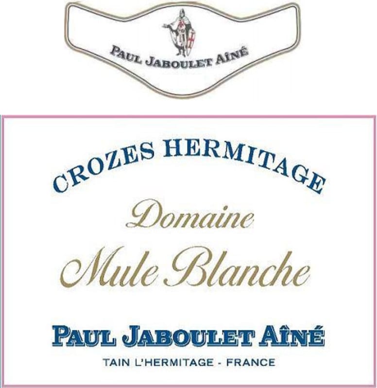 Jaboulet Crozes Hermitage Domaine Mule Blanche 2009 Front Label