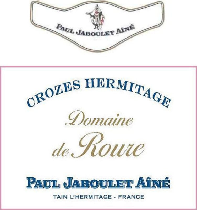 Jaboulet Crozes Hermitage Domaine de Roure 2007 Front Label