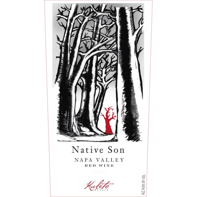 Kuleto Estate Native Son Red 2012 Front Label