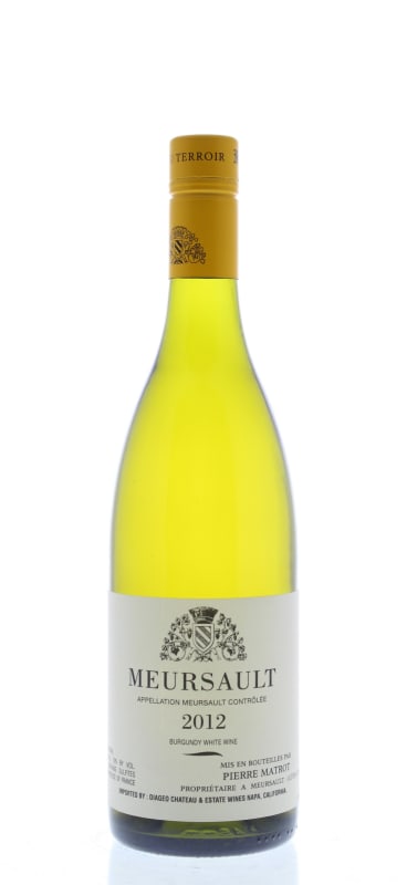 Domaine Matrot Meursault 2012 Front Bottle Shot