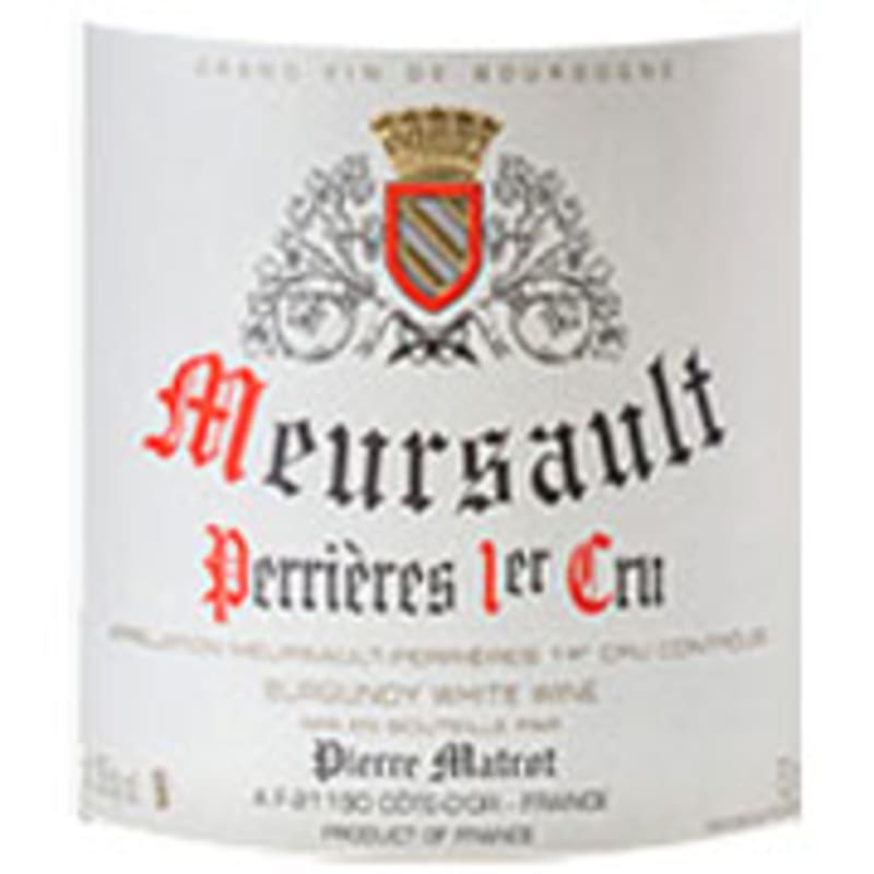 Domaine Matrot Meursault Perrieres Premier Cru 2011 Front Label