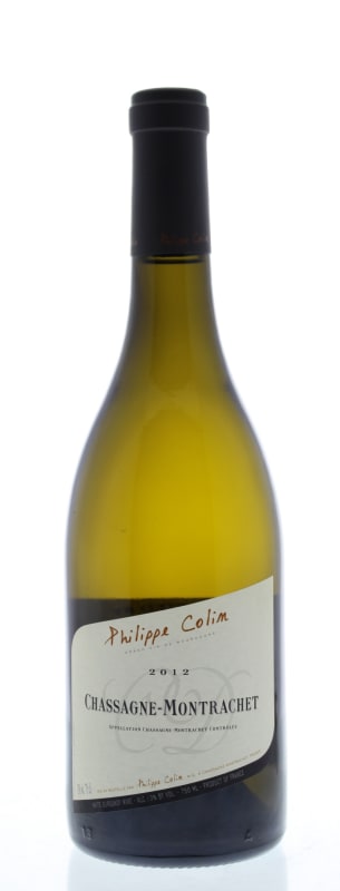 Philippe Colin Chassagne-Montrachet 2012 Front Bottle Shot