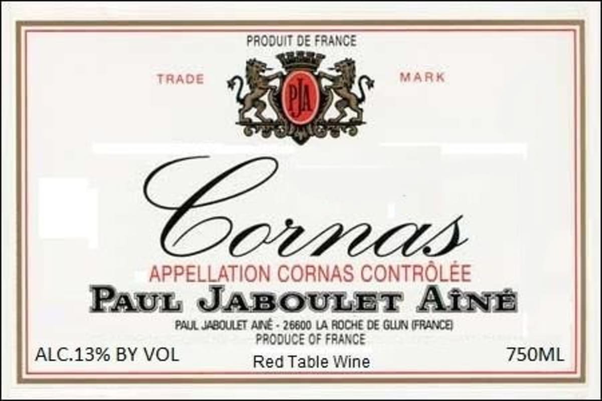 Jaboulet Cornas 2006 Front Label