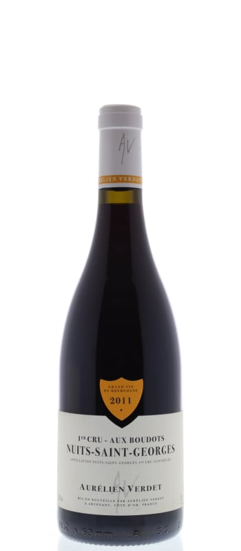 Aurelien Verdet Nuits-Saint-Georges Aux Boudots Premier Cru 2011 Front Bottle Shot