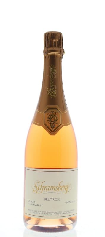 Schramsberg Brut Rose 2012 Front Bottle Shot