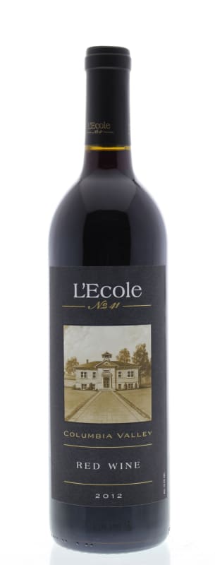 L'Ecole 41 Red Wine 2012 Front Bottle Shot