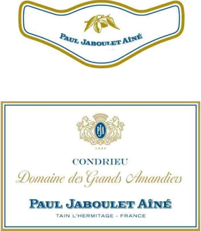 Jaboulet Condrieu Domaine des Grands Amandiers 2011 Front Label