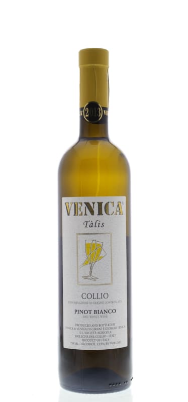 Venica & Venica Pinot Bianco 2013 Front Bottle Shot